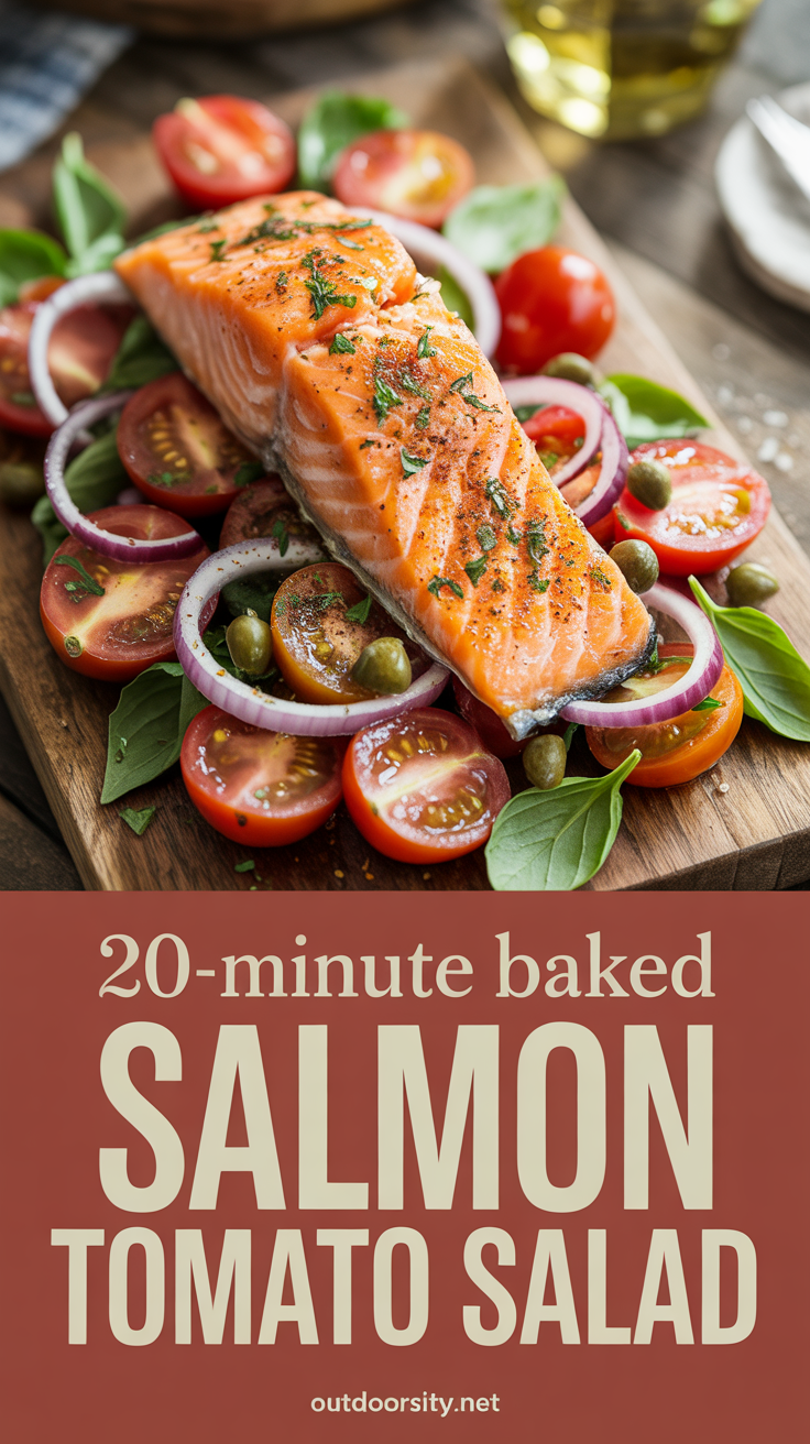pin-1-20-minute baked salmon tomato salad-2-1