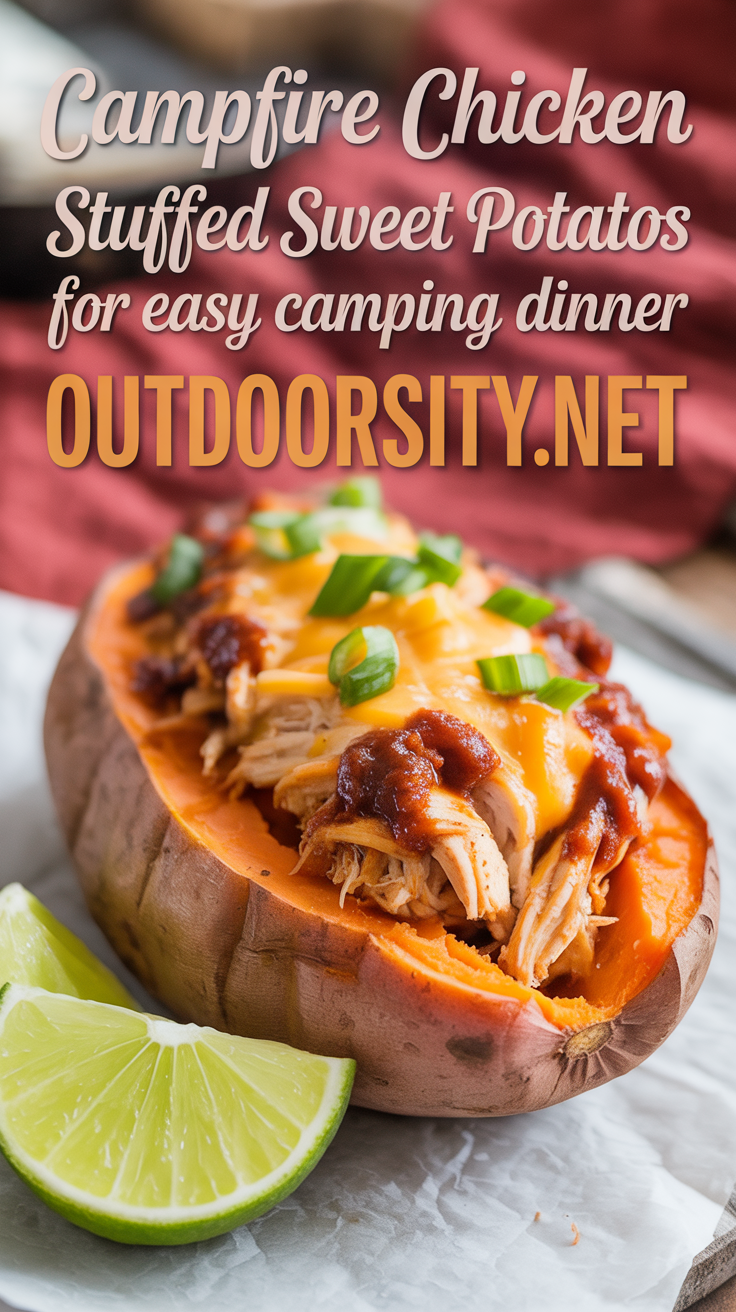 pin-1-Campfire Chicken Stuffed Sweet Potatos For Easy Camping Dinner-4-2
