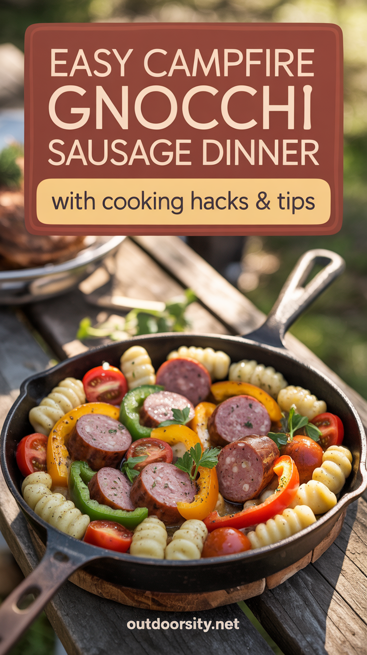 pin-1-Easy Campfire Gnocchi Sausage Dinner With Cooking Hacks & Tips-2-2