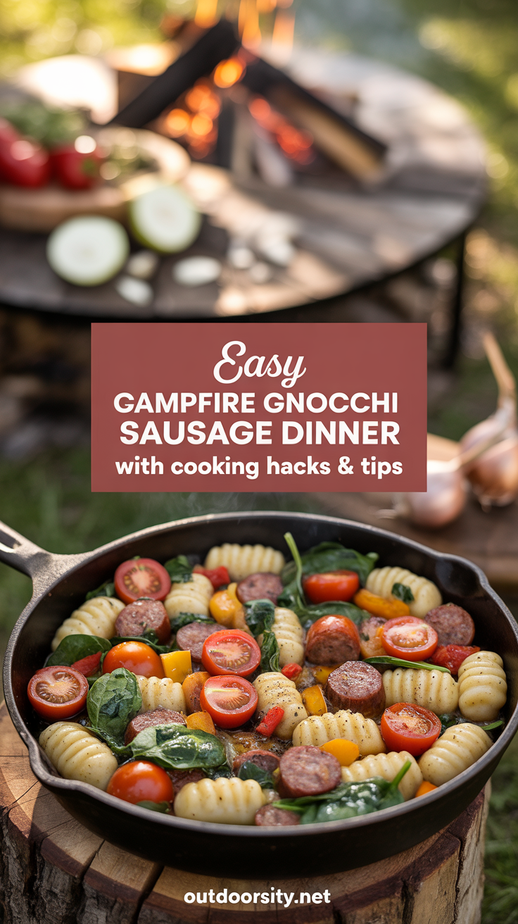 pin-1-Easy Campfire Gnocchi Sausage Dinner With Cooking Hacks & Tips-3-1
