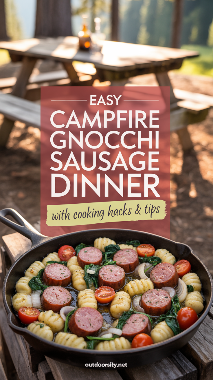 pin-1-Easy Campfire Gnocchi Sausage Dinner With Cooking Hacks & Tips-4-3