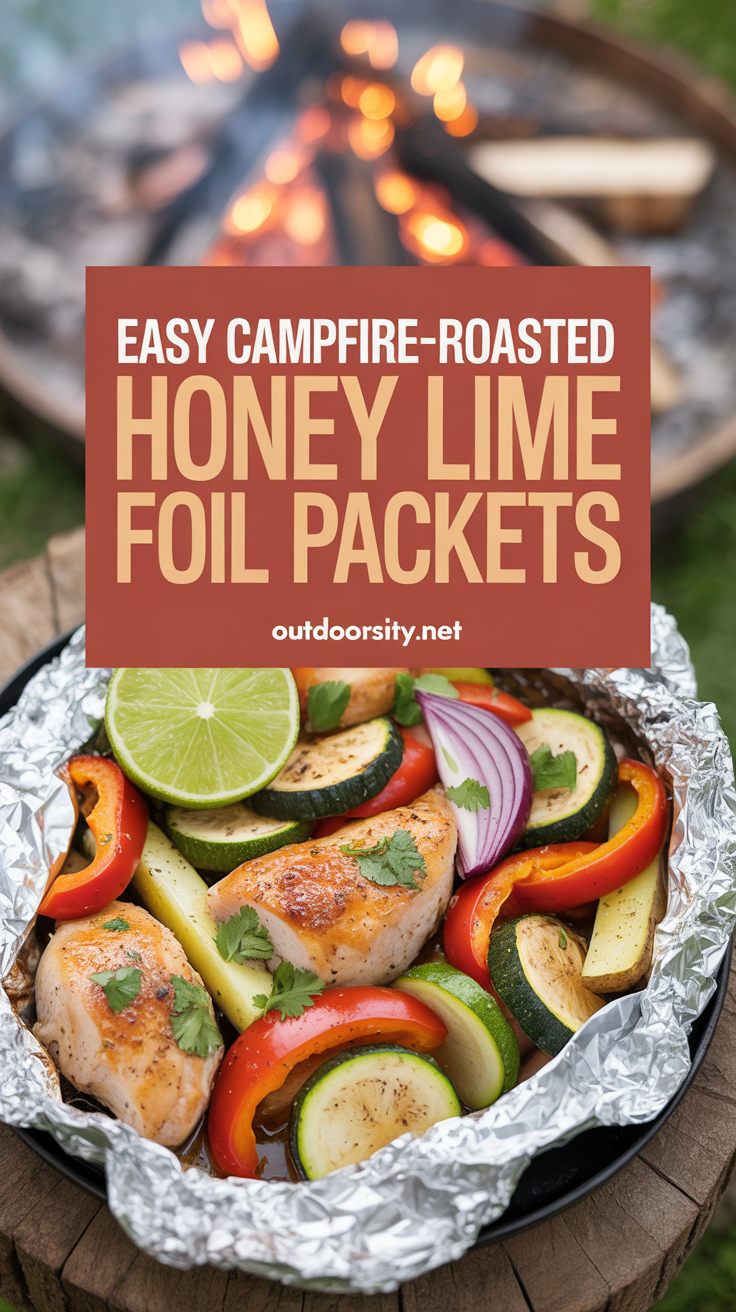 pin-1-Easy Campfire-Roasted Honey Lime Chicken Foil Packets-1-1