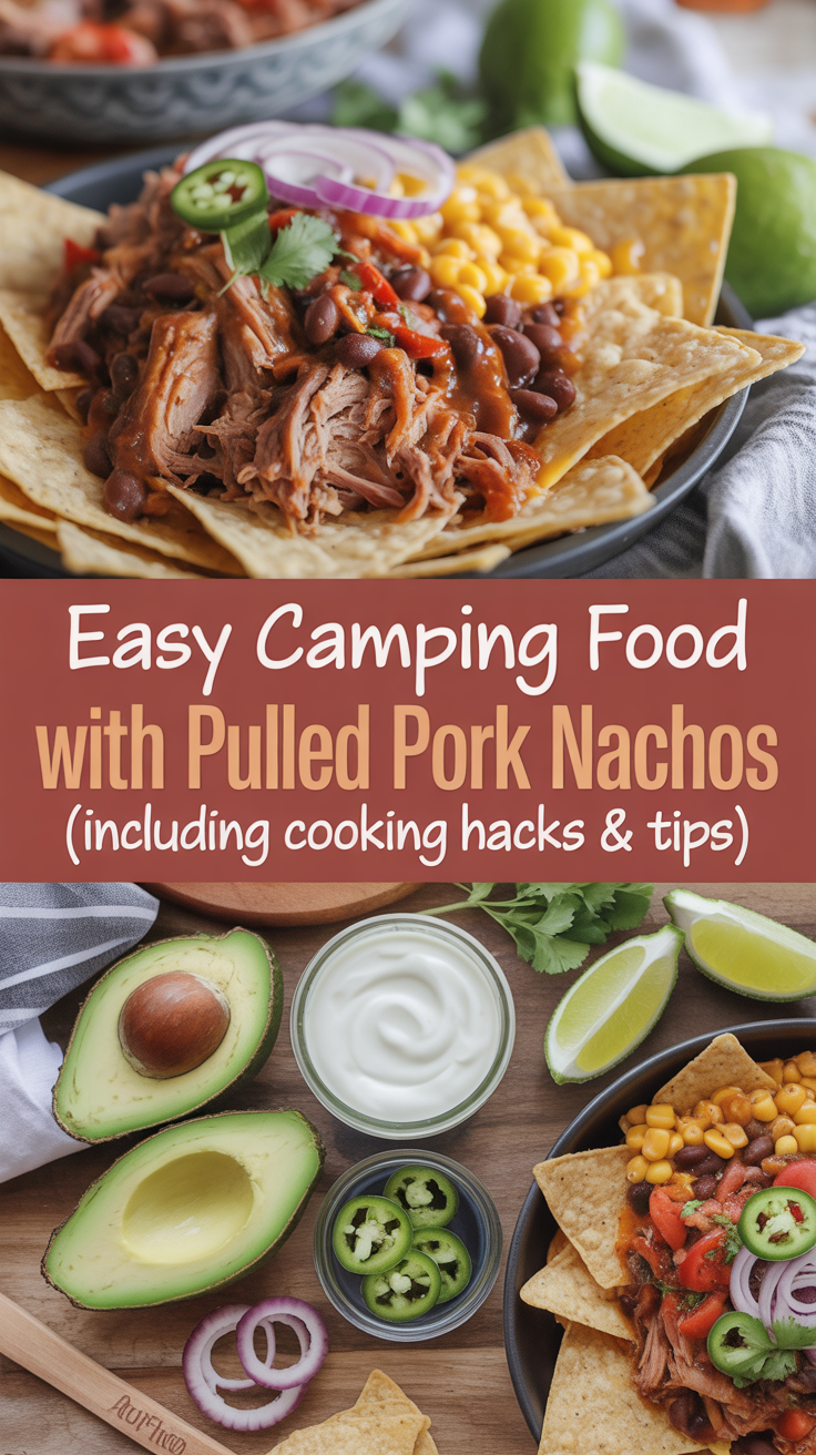 pin-1-Easy Camping Food With Pulled Pork Nachos (Including Cooking Hacks & Tips)-3