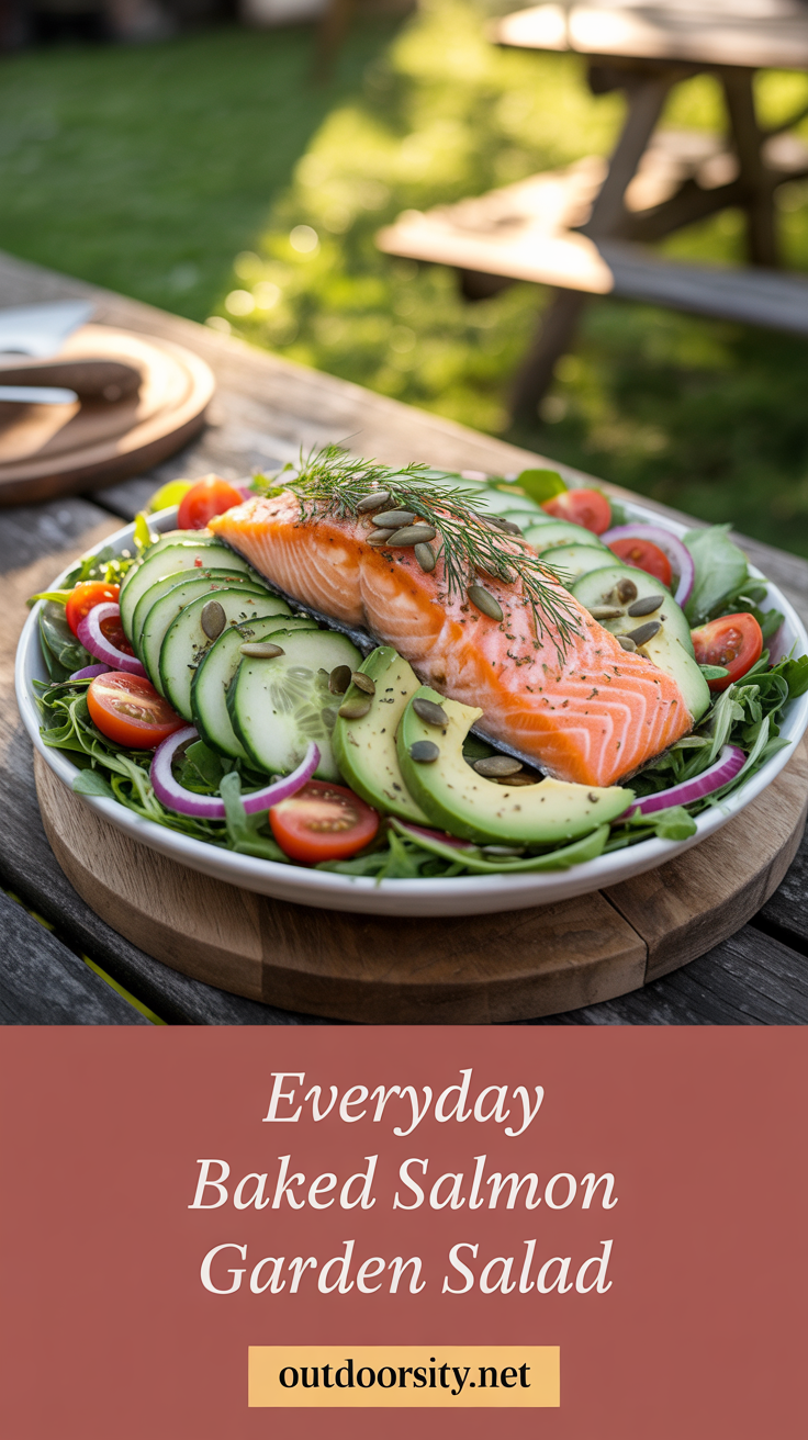 pin-1-Everyday baked salmon garden salad-2