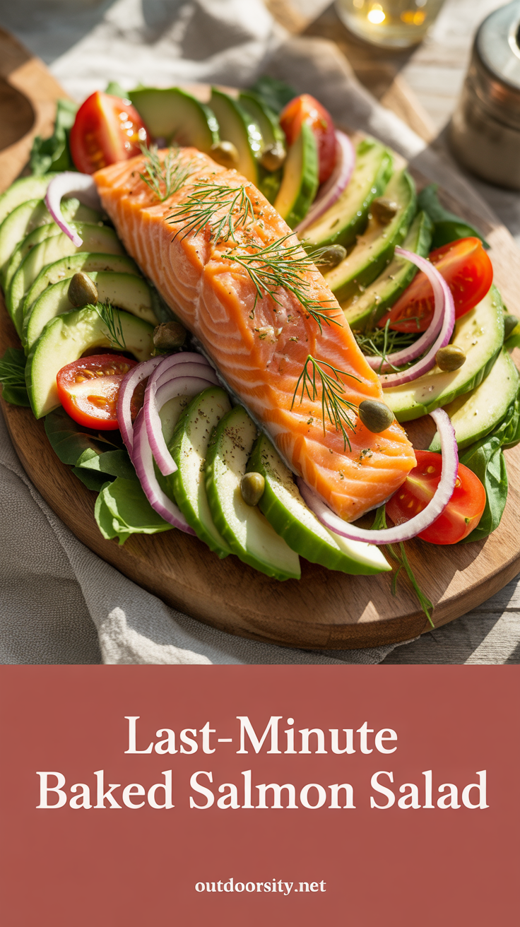 pin-1-Last-minute baked salmon salad-1