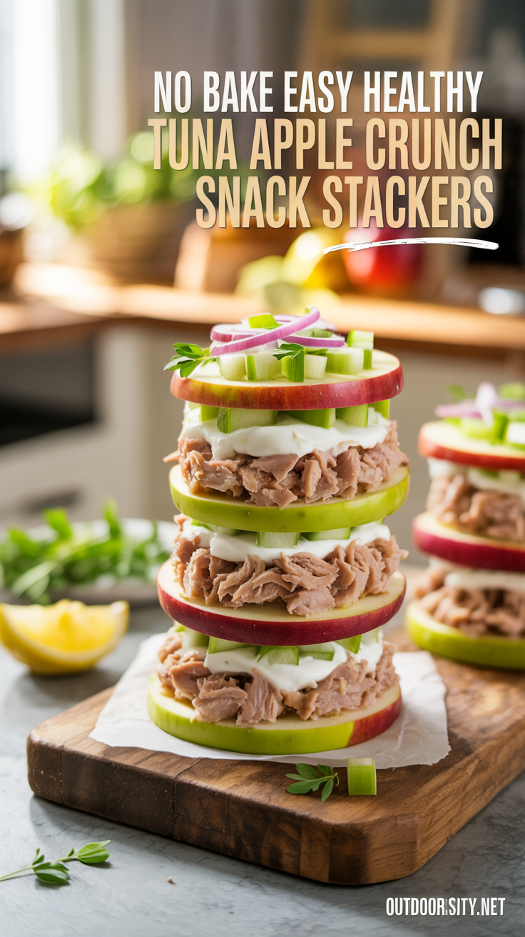 pin-1-No Bake Easy Healthy Tuna Apple Crunch Snack Stackers-2-1