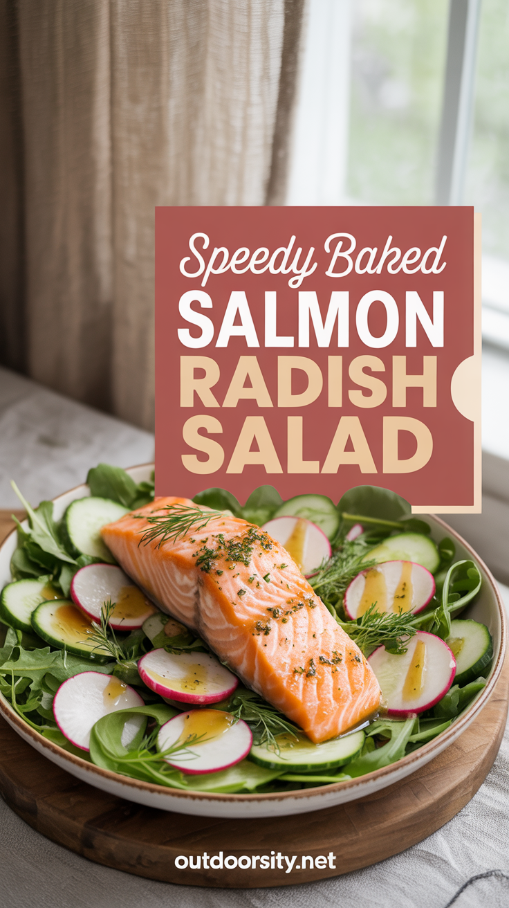 pin-1-Speedy baked salmon radish salad-4