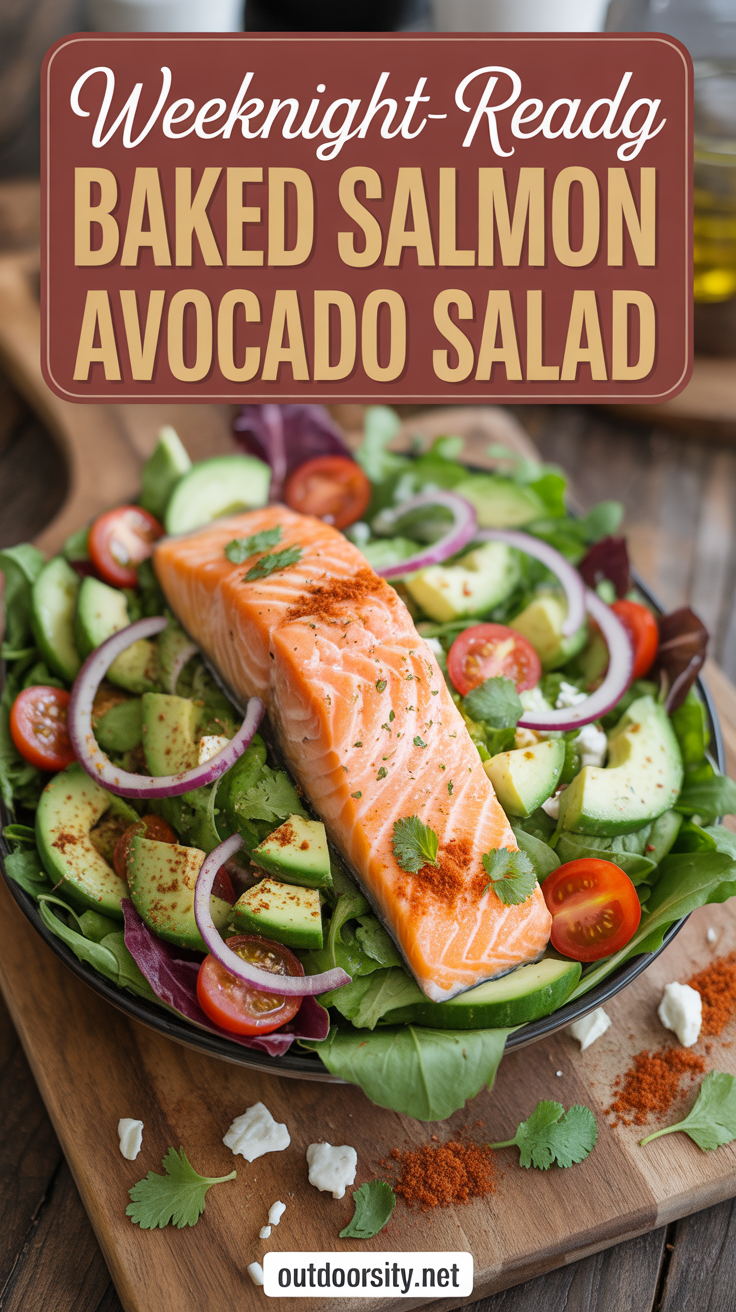 pin-1-Weeknight-ready baked salmon avocado salad-6