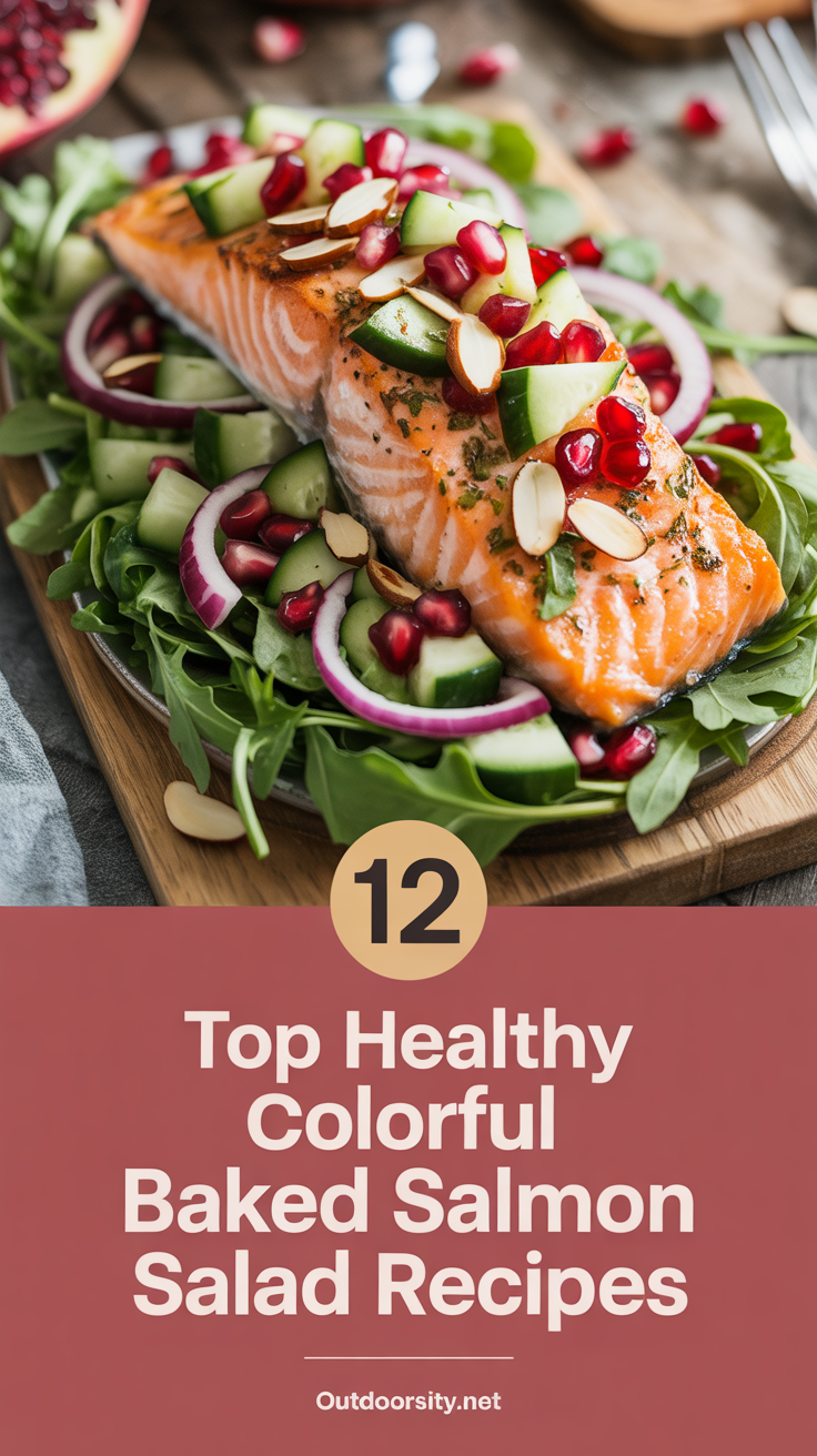 pin-11-Healthy baked salmon pomegranate salad-3