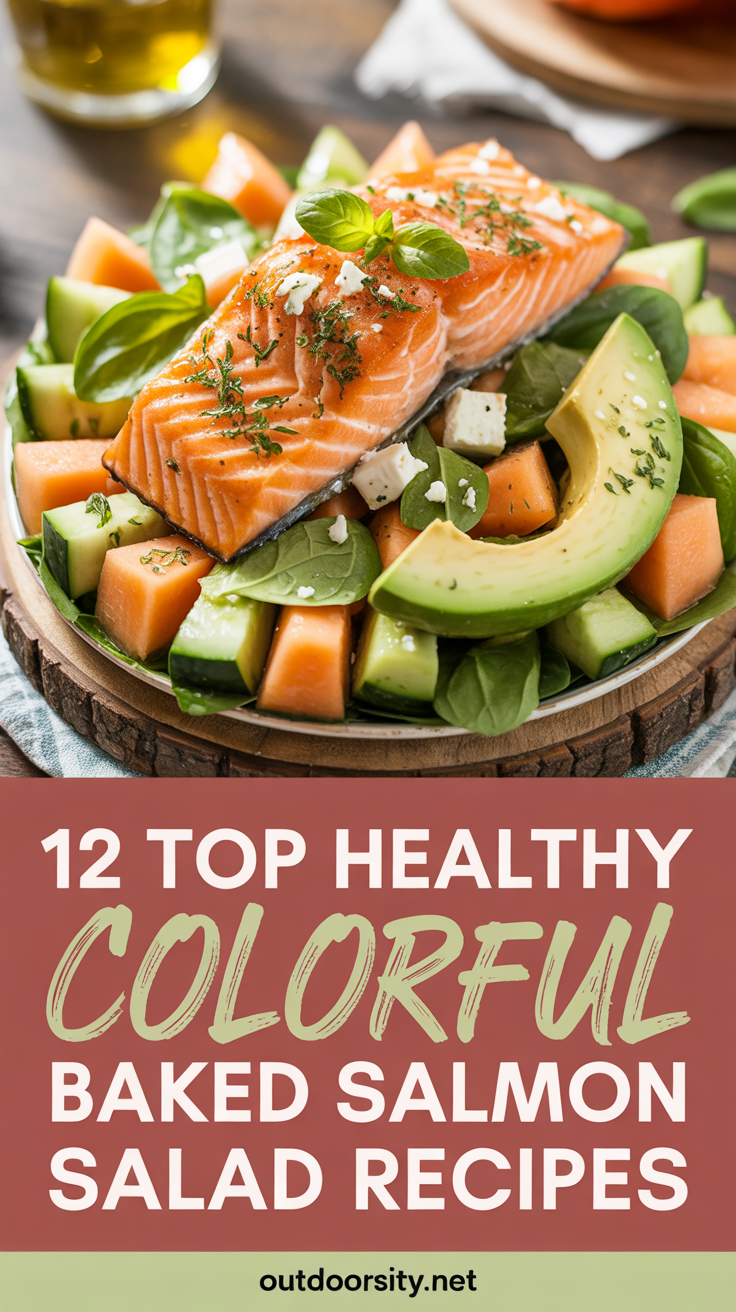 pin-7-healthy baked salmon melon salad-1